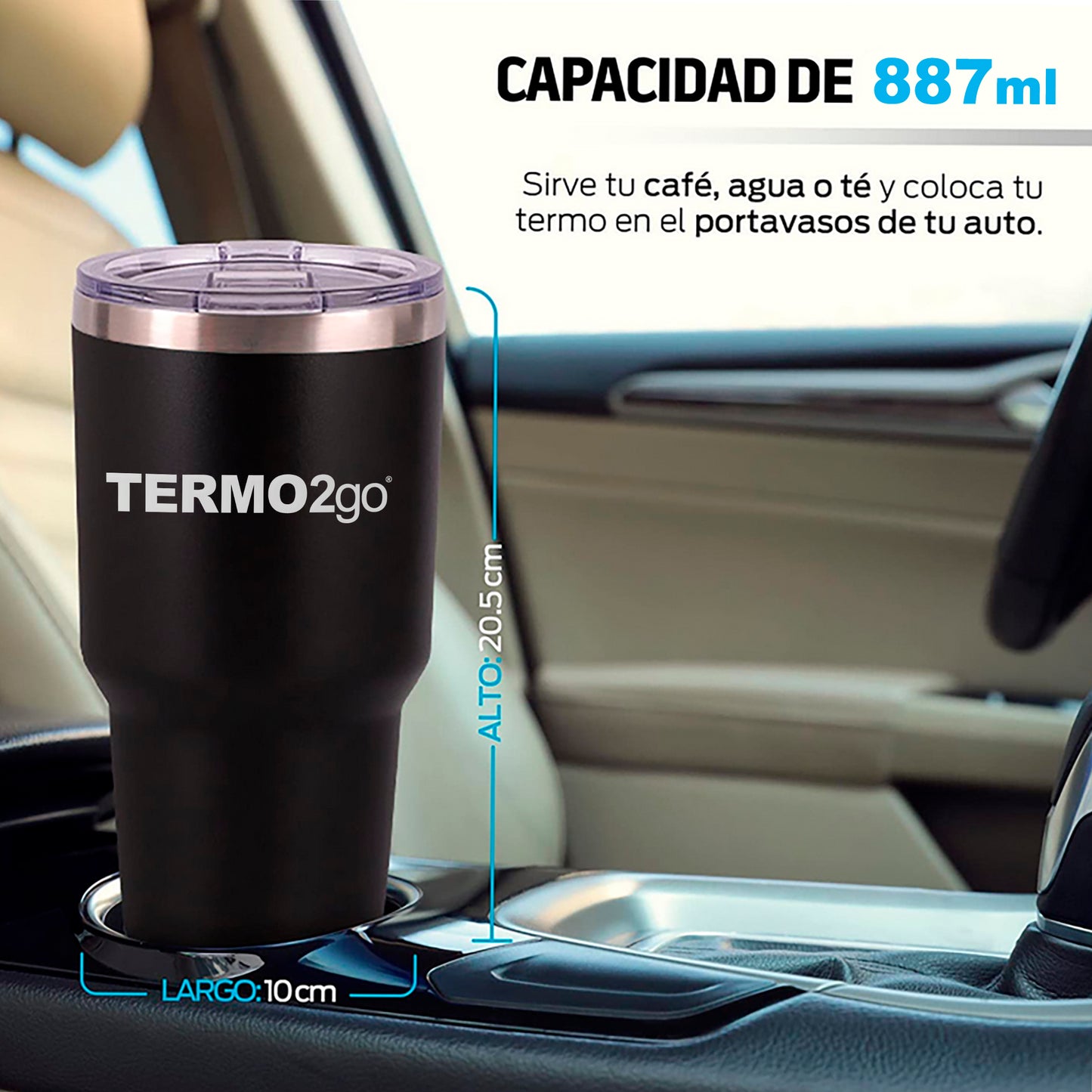 TUMBLER 30 oz AMARILLO